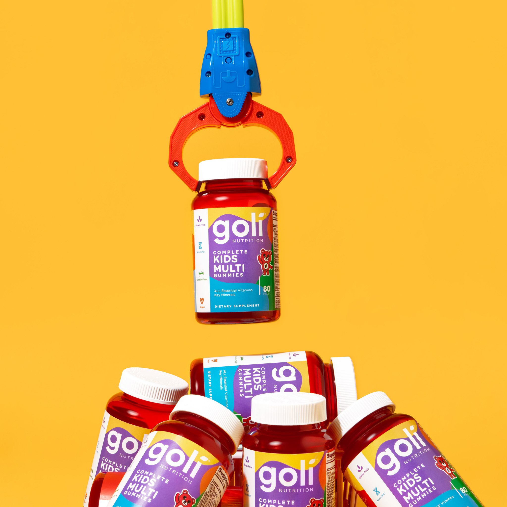 Kẹo Dẻo Tổng Hợp Dành Cho Trẻ Em Goli Complete Kids Multi Gummies 80 viên